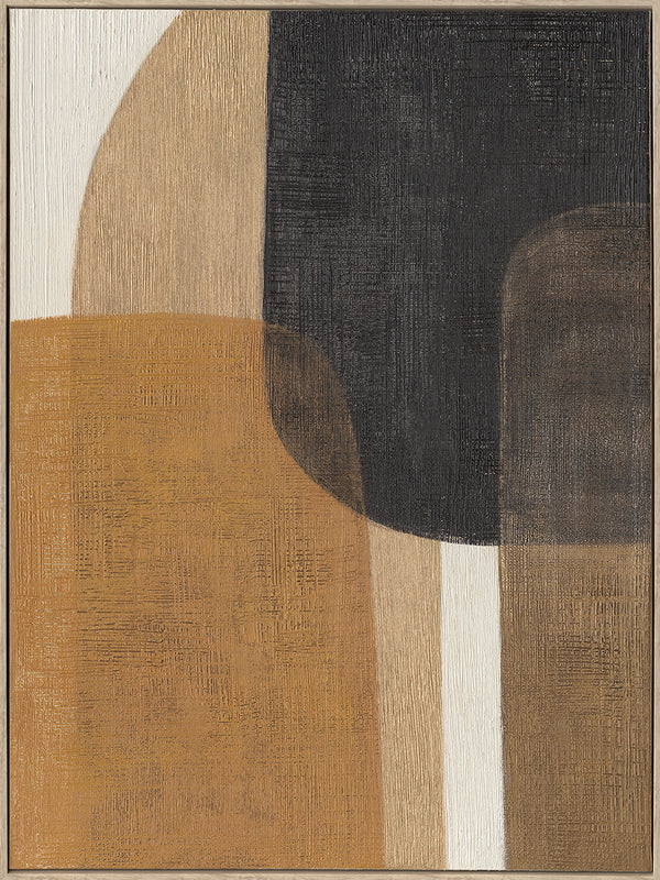 Solace, Canvas Print, H120xW90xD3,8cm  Brun/Kombi